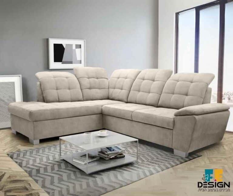 סלון נפתח למיטה LEV-BALI CORNER (2) פתרונות אירוח מעוצבים FE-DESIGN