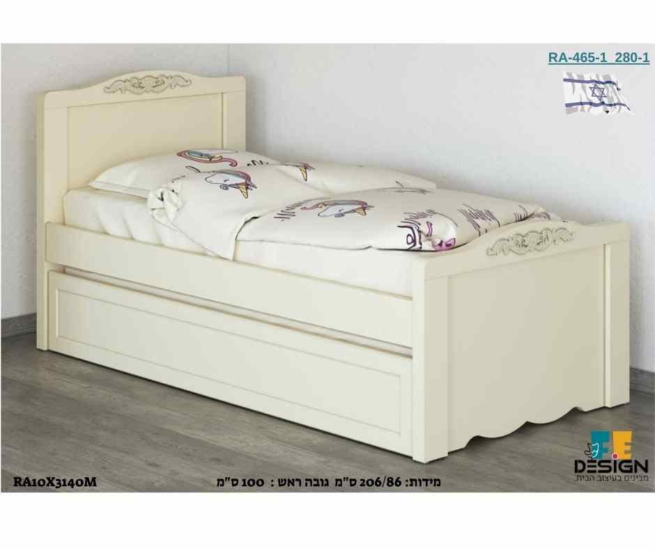 מיטת נסיכות מפנקת RA-465-1_280-1מיטות ילדים מיטות נוער מבית F.E-DESIGN