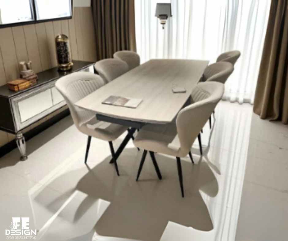 שולחן אוכל קרמיקה VAL-איתמר