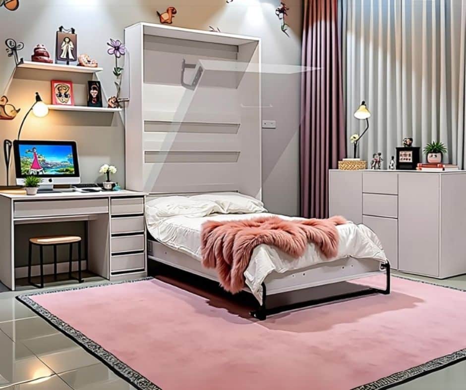 מיטה מתקפלת לקיר